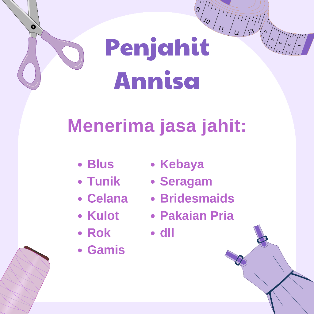 Jasa Jahit Online – Custom Pakaian Wanita & Pria