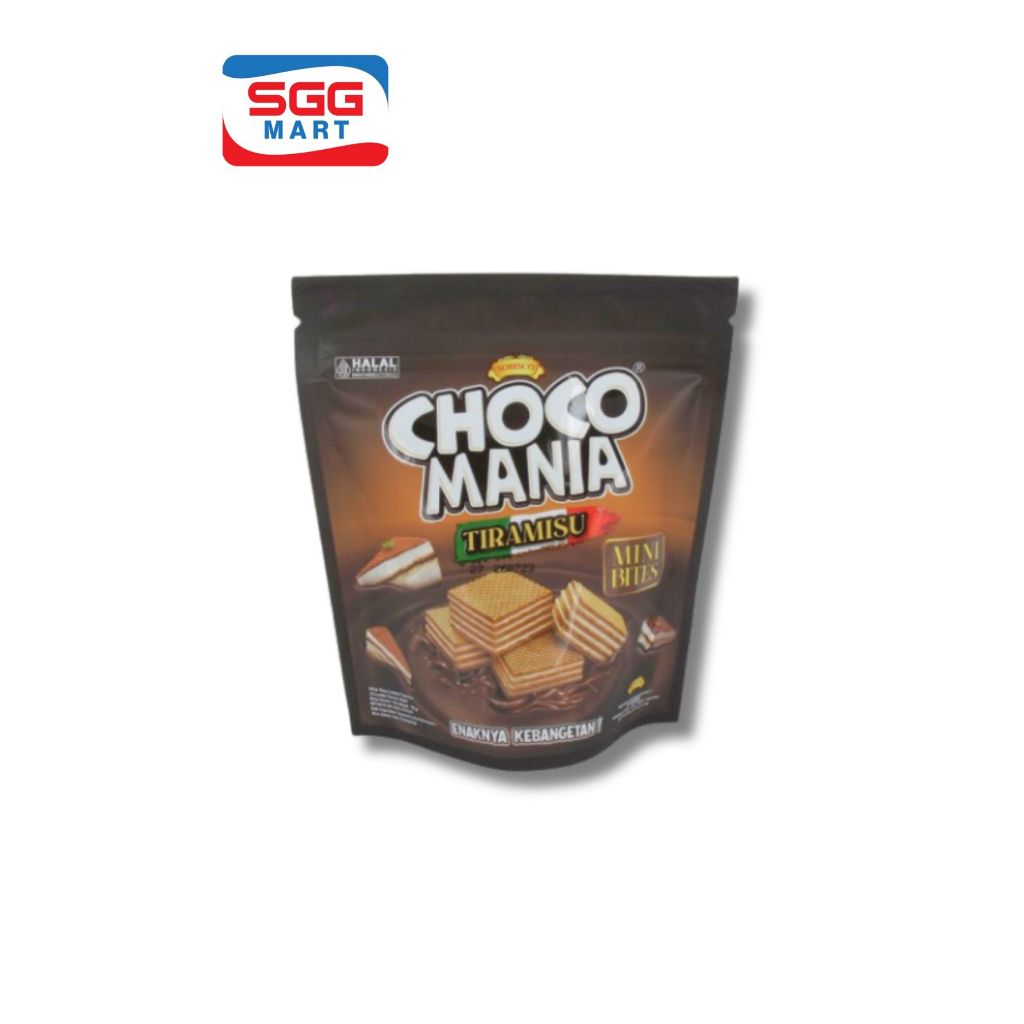 

Choco Mania Tiramisu 70gr [Kemasan Pouch Ziplock]