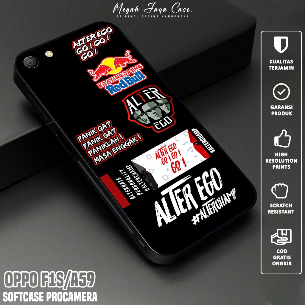 Case OPPO F1S / OPPO A59 - Softcase Hp OPPO A59 / OPPO F1S Motif ESPRT - Casing Hp OPPO F1S - Siliko
