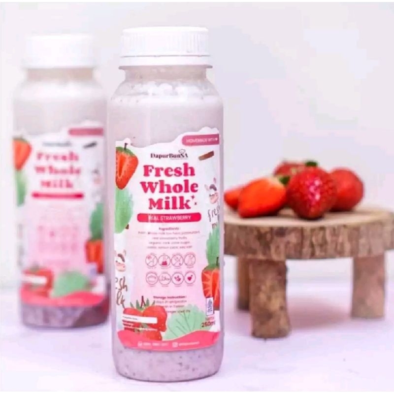 

Fresh Milk Strawberry _250ml