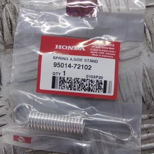 Per Standar Samping Honda Beat, Vario, Scoopy, Verza, CBR 150R, CB150R, Stylo 95014-72102