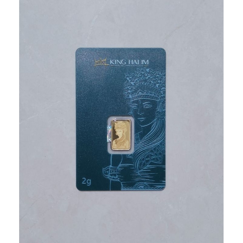 Logam Mulia Emas King Halim Putri Bali 2 Gram