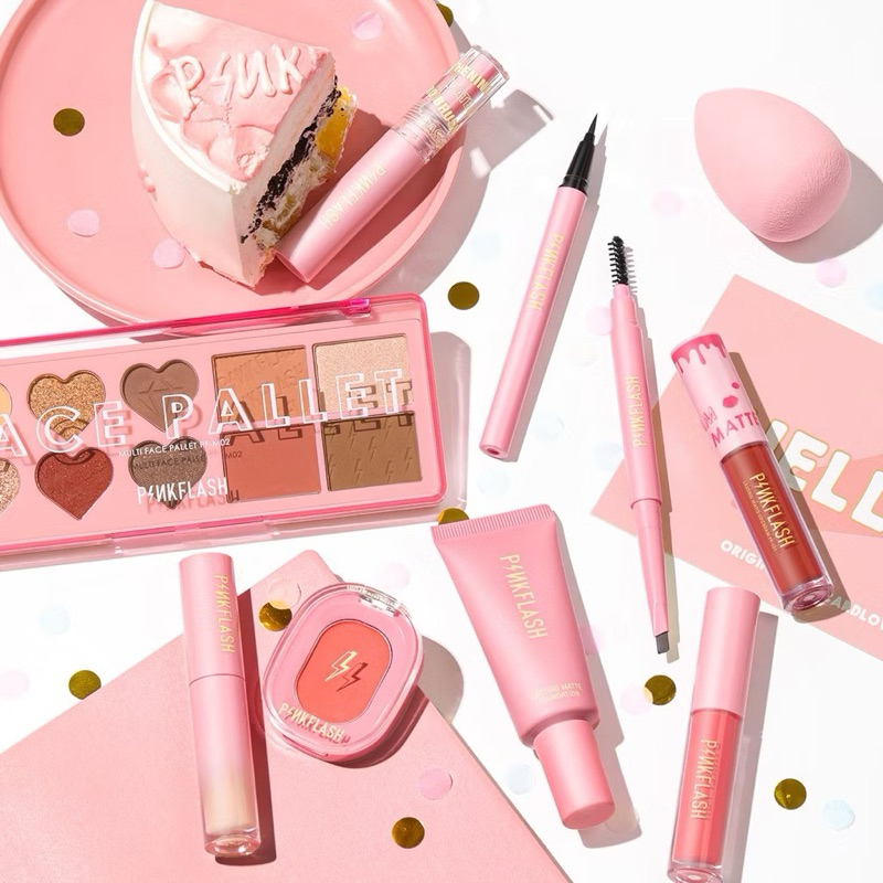 Paket Pinkflash set full makeup