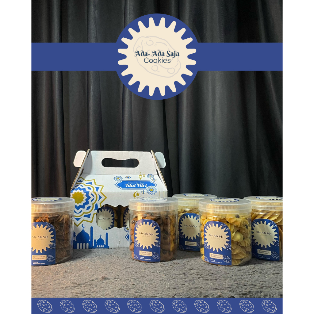 

ADA ADA SAJA COOKIES HAMPERS KUE KERING PREMIUM RAMADHAN UKURAN KEMASAN JAR ISI 2 | LEBARAN | PUASA | HAMPERS | HANTARAN | HOMEMADE