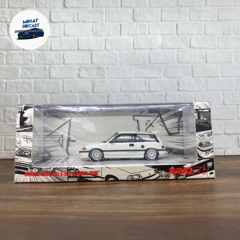 inno64 honda civic si e at honda civic wonder osaka jdm white