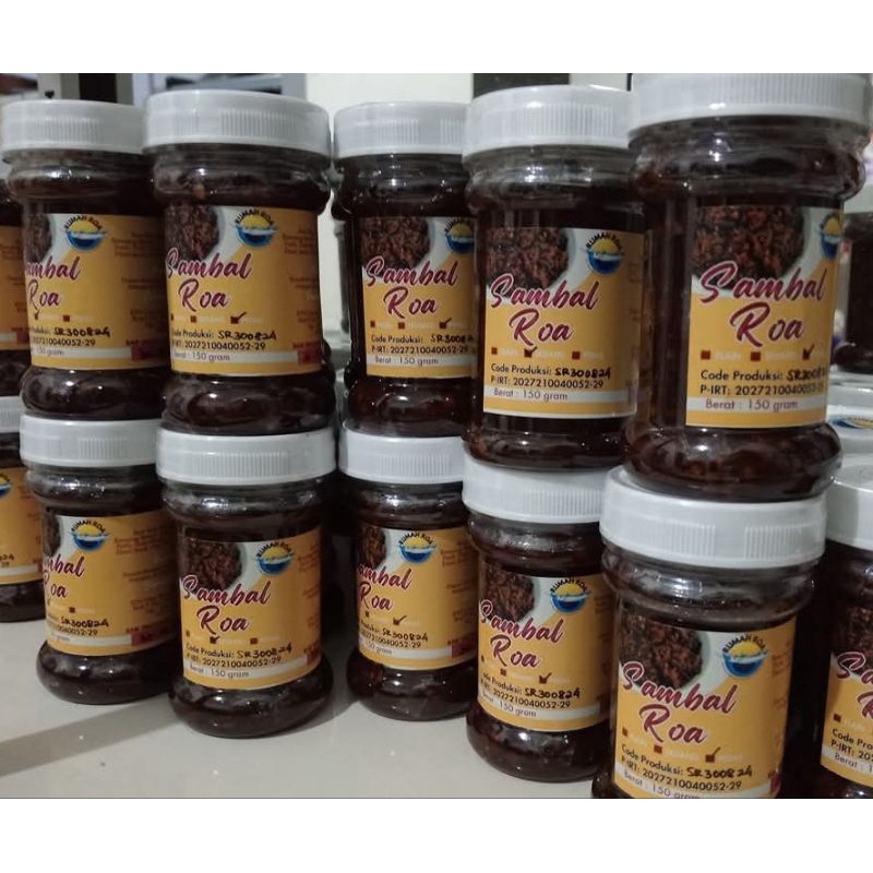 

Sambal Ikan Roa / Sambal Ikan / Ikan Roa (sudah memiliki PIRT)