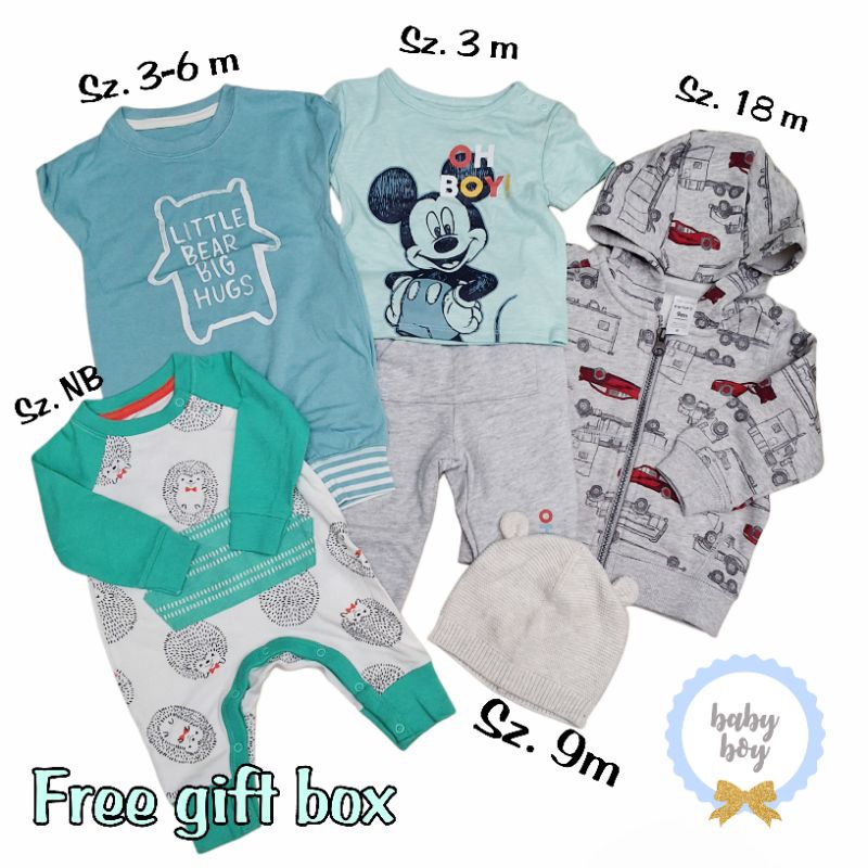 Set Paket untuk bayi baru lahir untuk baby gift, kado bayi laki-laki