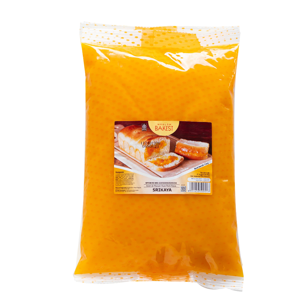 

Bakest Krim / Cream Filling Srikaya 1kg