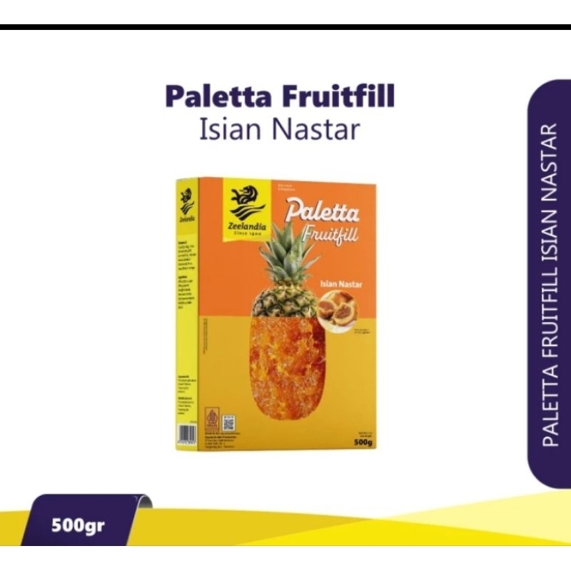 

Selei nanas isian Nastar Paletta Fruitfill 500 gr