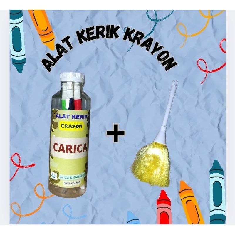 

Alat Kerik Krayon CARICA Isi 5