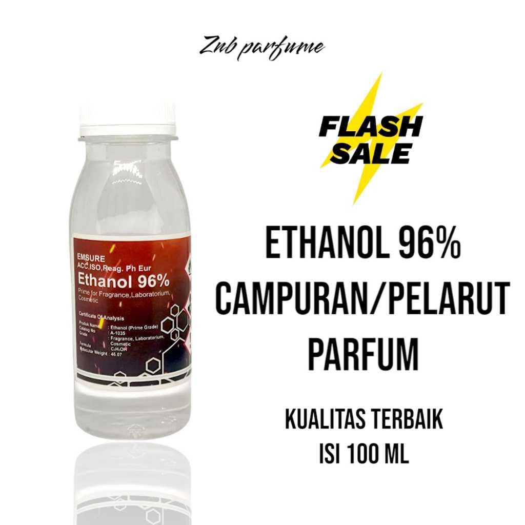 100 ML ETHANOL EMSURE CAMPURAN PARFUM TERBAIK KEMASAN 100 ML