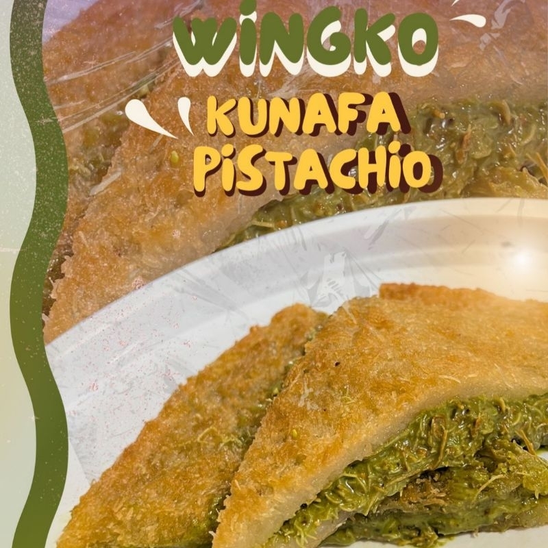 

Wingko Kunafa Pistachio