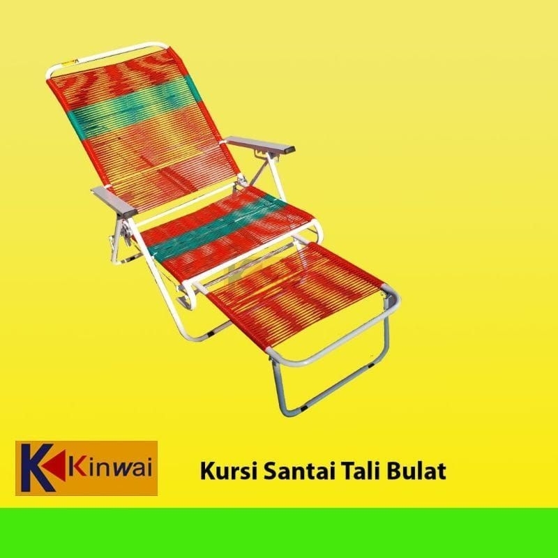 Kursi santai tali lipat (pengiriman via cargo)