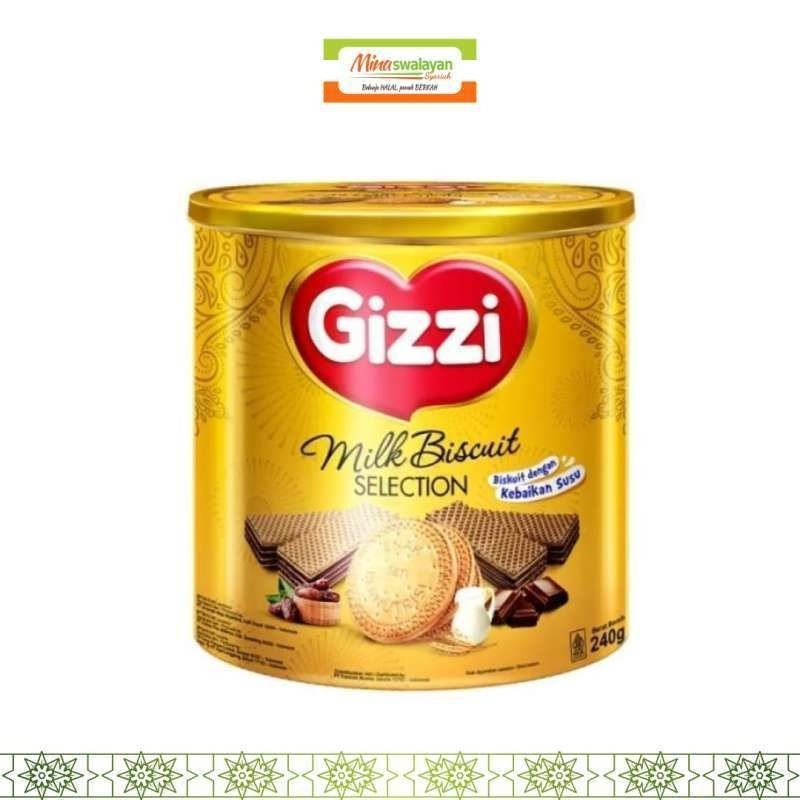 

Gizzi Milk Wafer Selection 240 gr