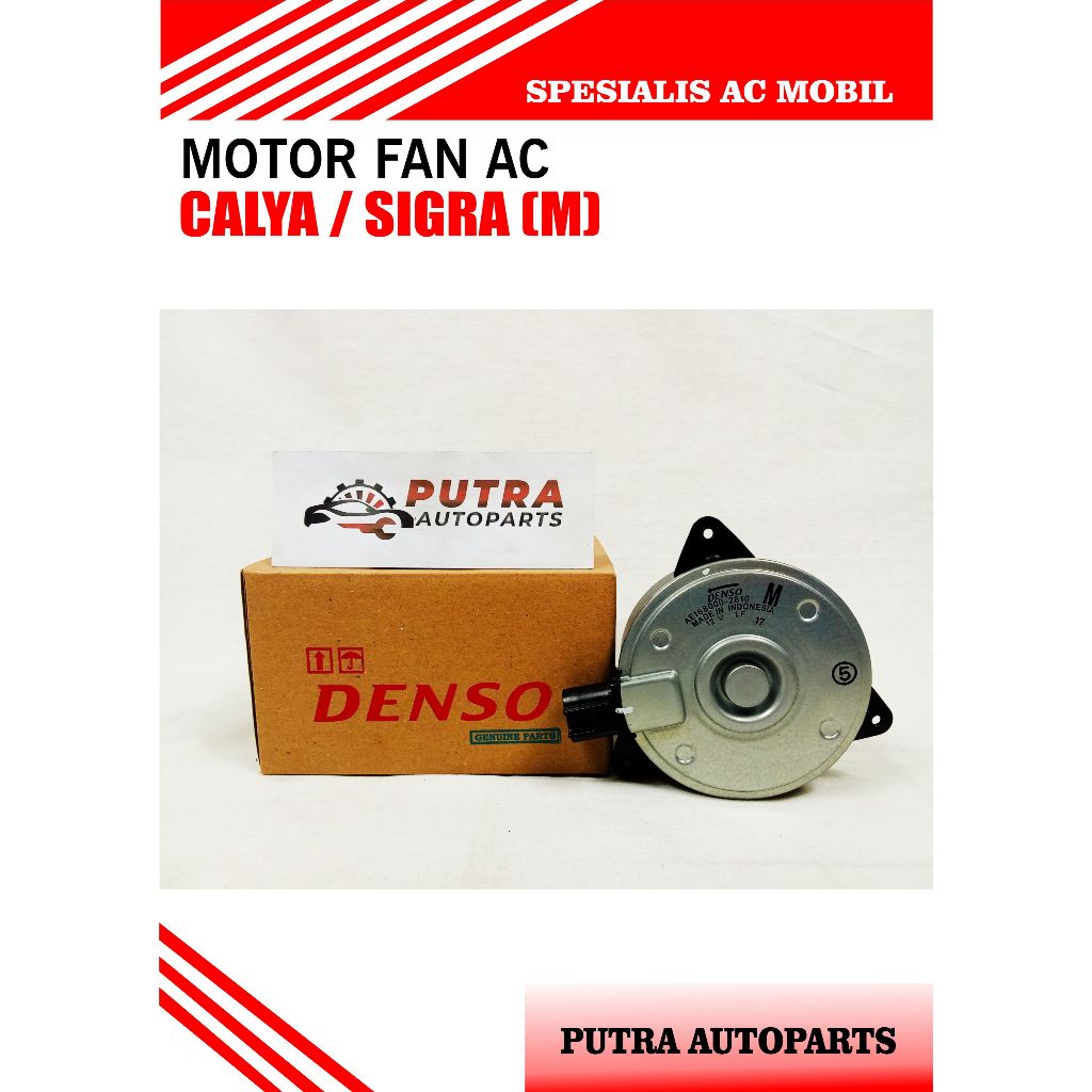 MOTOR FAN AC MOBIL CALYA/ SIGRA ( DENSO - 168000-2810 (M) )
