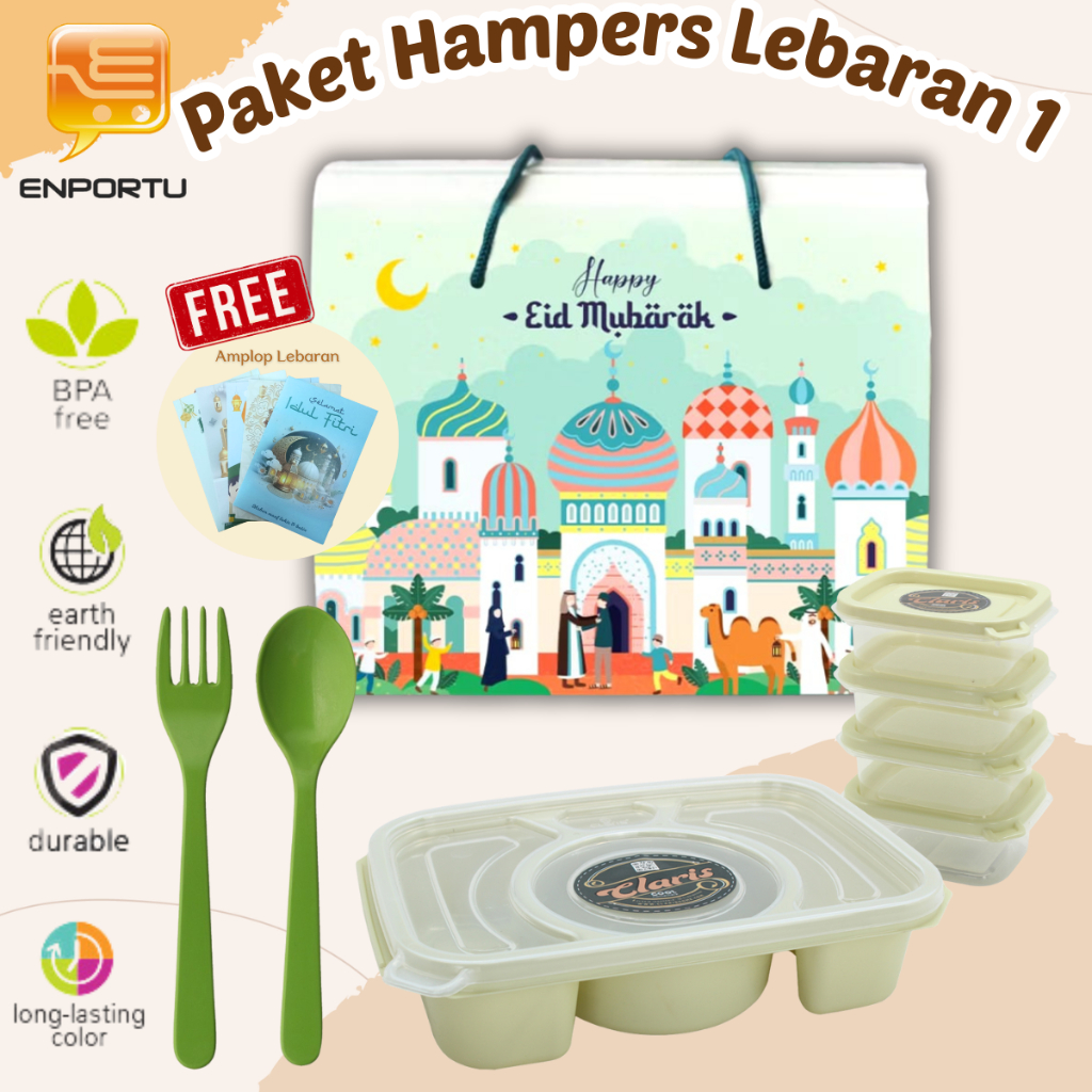 

CLARIS Paket Hampers Lebaran 1 | Parcel Lebaran Bekal Makan