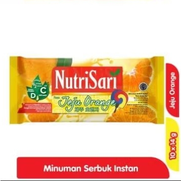 

NUTRISARI JERUK JEJU MINUMAN BUAH VITAMIN C 10X14g