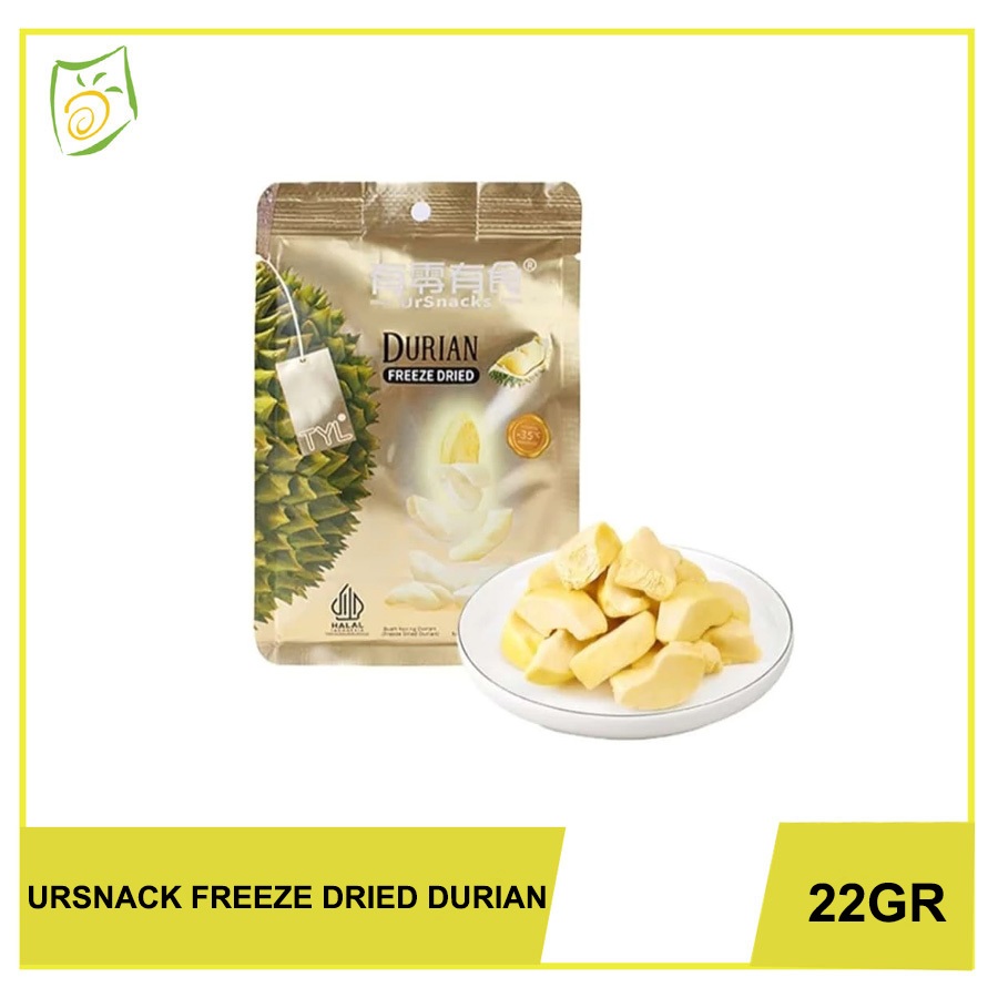 

URSNACK Freeze Dried Durian 32gr
