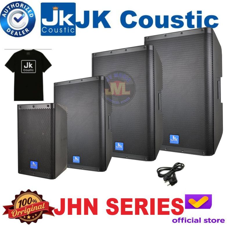 JK Coustic JHN108A JHN110A JHN112A JHN115A JHN Series Speaker Aktif JK Coustic JHN-108A JHN-110A JHN