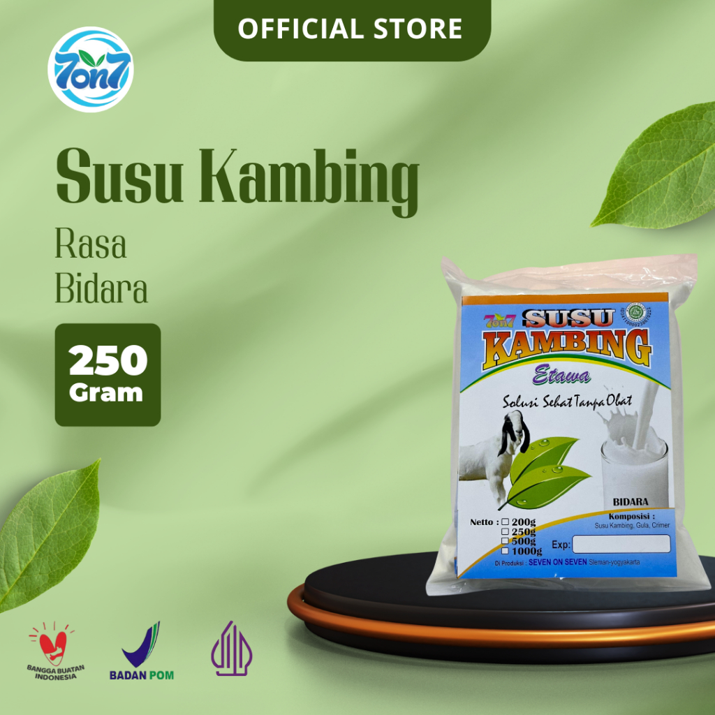 

Susu Kambing Plus Bidara 250gr
