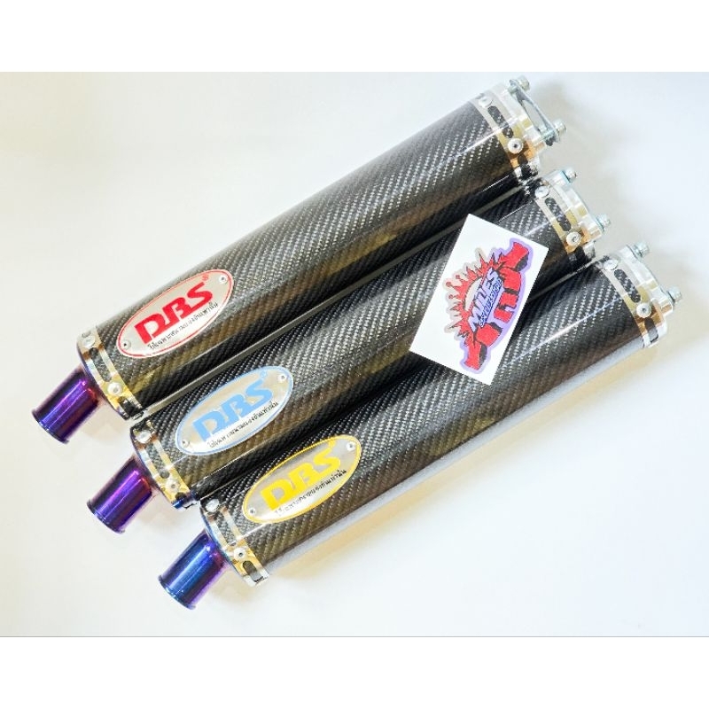 Silencer DBS Carbon ORI Thailand Moncong BIRU