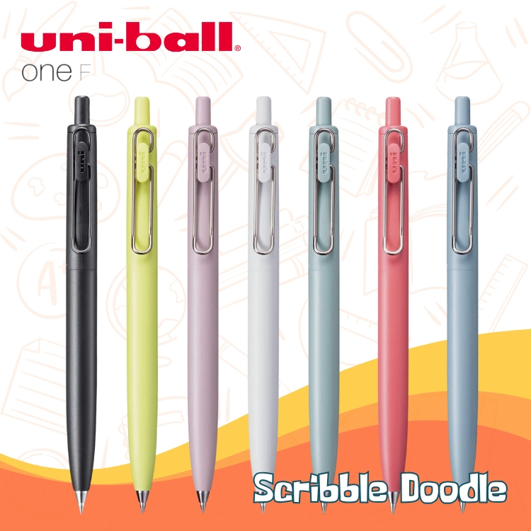 

UNI Uniball One F Retractable Gel Ballpoint Pen/ Pulpen Uni Ball One Feel