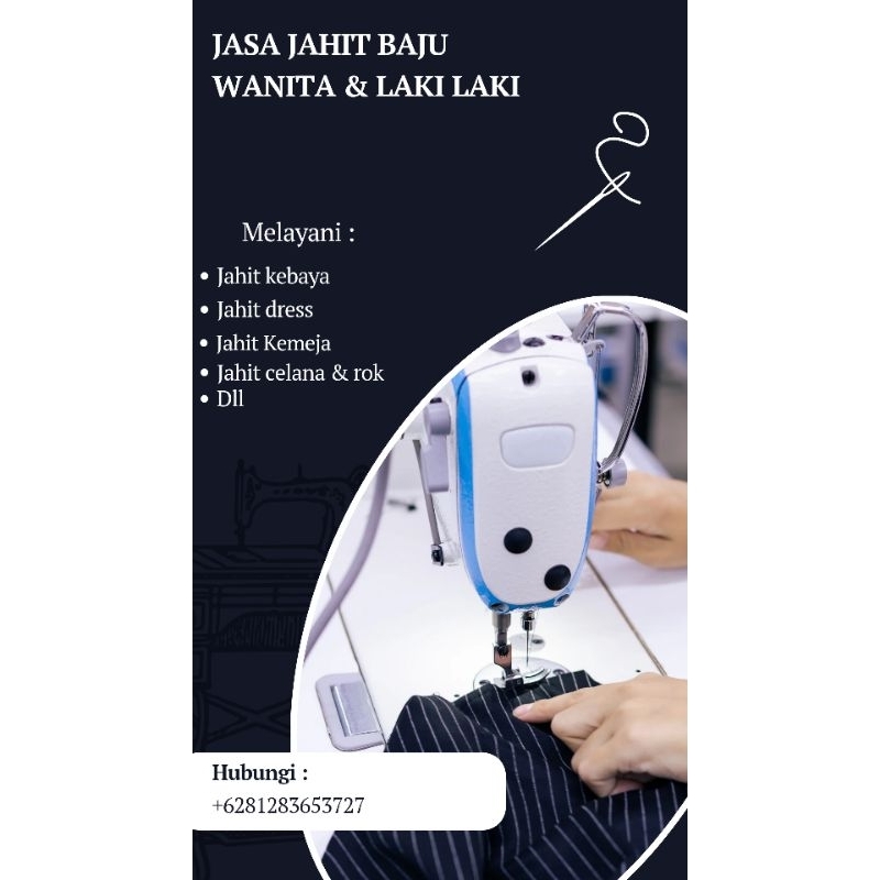 Terima JASA jahit/ jasa jahit baju murah / jahit baju sesuai dengan keinginan Berbagai macam model B