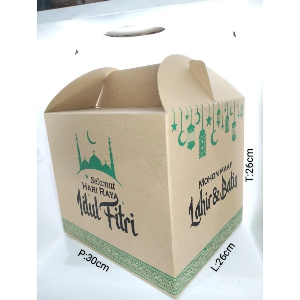 

KARDUS E FLUTE PARCEL LEBARAN M 30x26x26cm