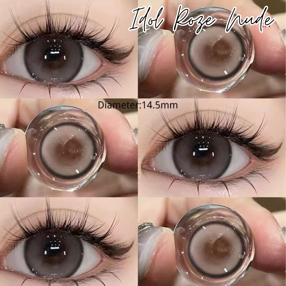 Softlens Sisse Lens Idol Roze Normal hingga Minus -5.00