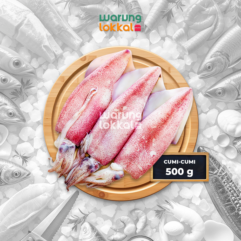 

Cumi Cumi 500g - Warung Lokkal