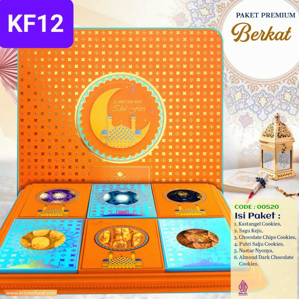 

HAMPERS KUE KERING LEBARAN KRISMA FOOD PAKET BERKAT