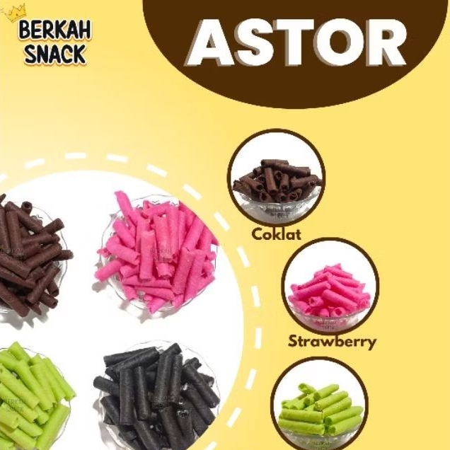 

JAJAN KILOAN ASTOR RASA COKLAT, STRAWBERRY, PANDAN, DAN OREO CAMILAN GURIH DAN ENAK | ASTOR KILOAN MURAH 250G BERKAH SNACK