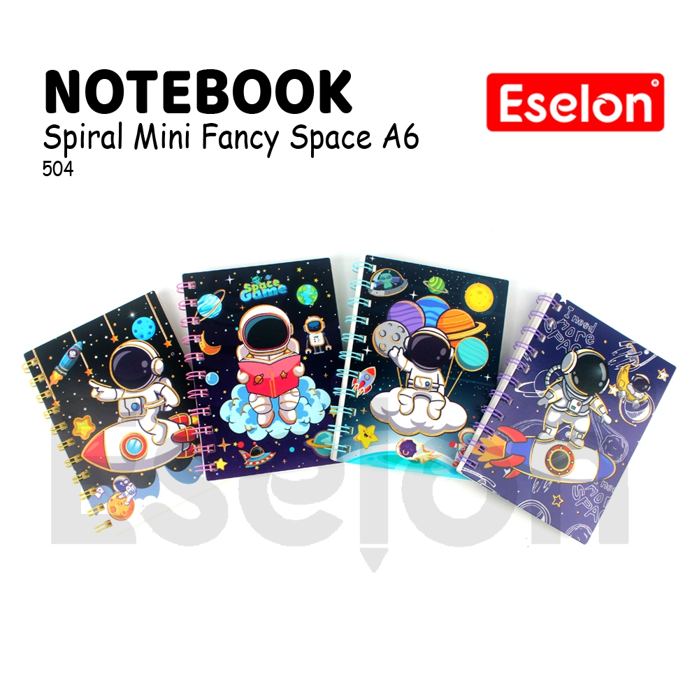 

Diary Spiral A6 Karakter / Notebook / Diary Fancy Karakter 80 lbr