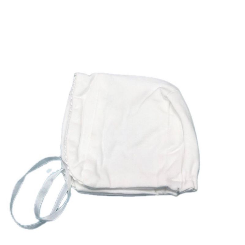 Ryan Collection Topi Renda Tali Putih Bayi Perempuan (1 pcs)