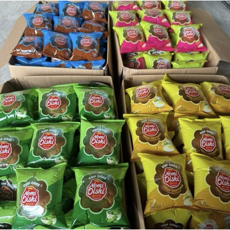 

Oishi cup cake 1 karton 60 pcs