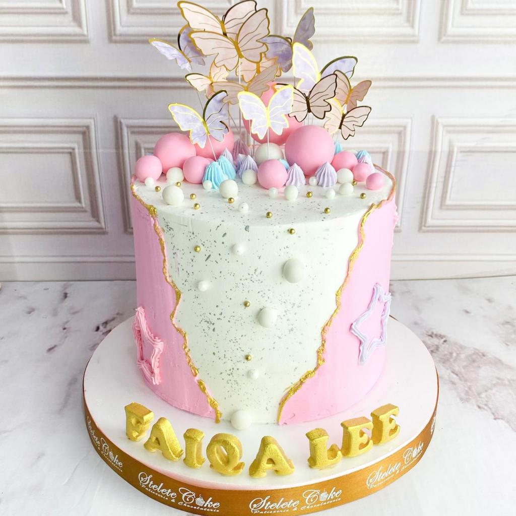 

Kue Ulang Tahun/Birthday Cake/Kue Ultah Tema Kupu-Kupu/Kue Birthday Jakarta