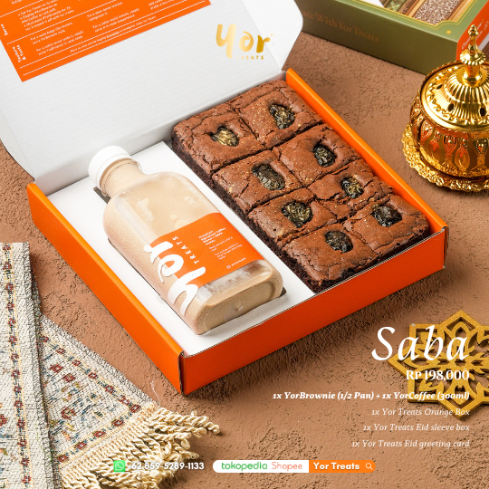 

EID MUBARAK HAMPERS 2025 : SABA Set (Lebaran Hampers/Parcel)