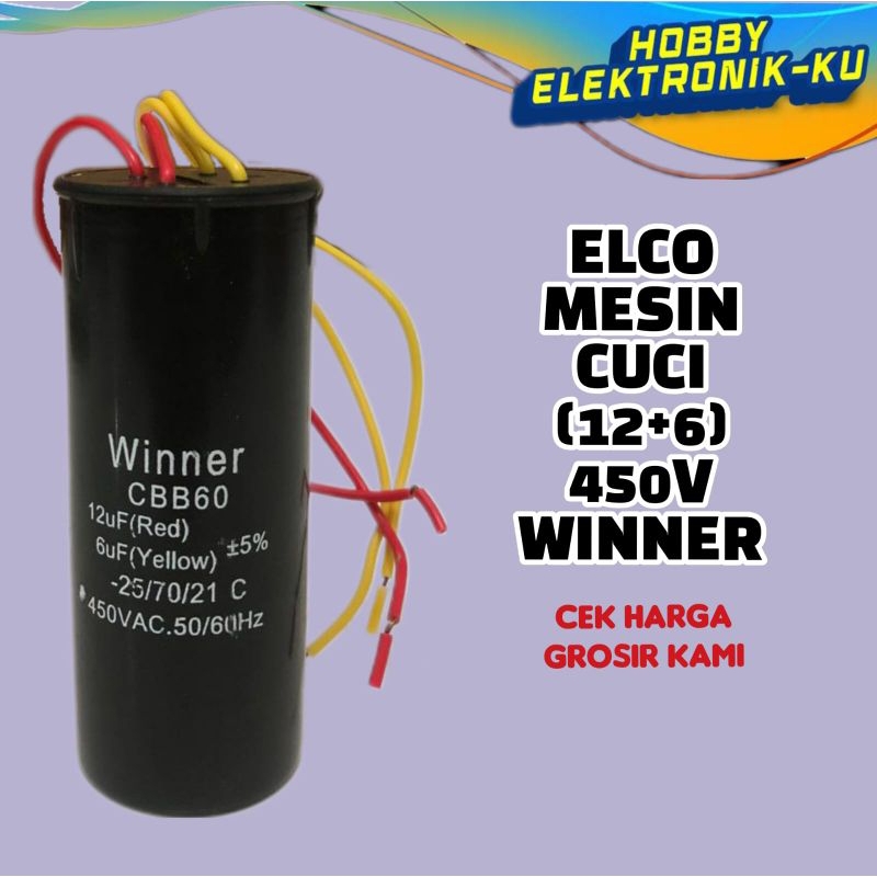 ELCO MESIN CUCI (12+6) 450V WINNER