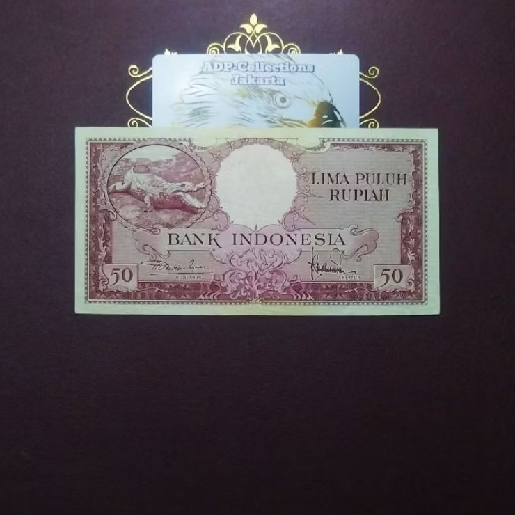 Uang kuno 50 rupiah seri hewan