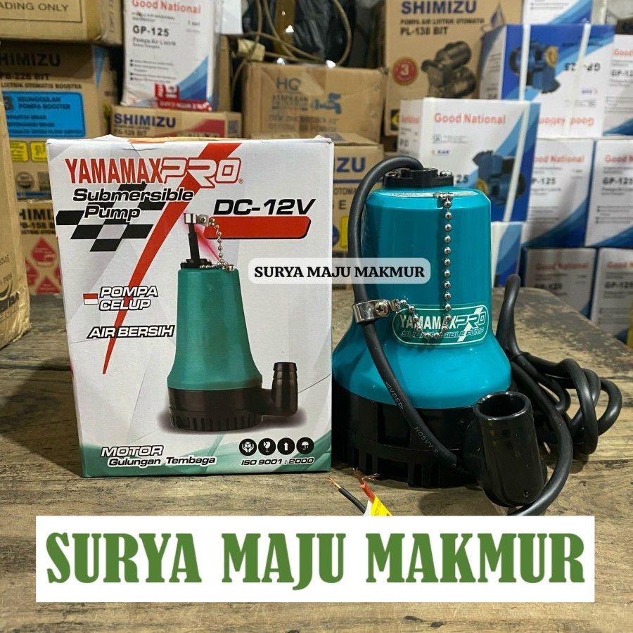 YAMAMAX PRO Pompa Celup DC 12 Volt Air Bersih / DC Submersible Pump pompa celup yamamax pro