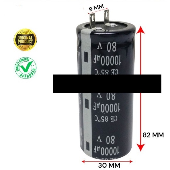CAPASITOR ELKO 10000 UF 80 V NELC