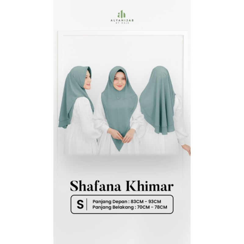 SHAFANA KHIMAR BY ALYA HIJAB BY NAJA