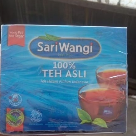 

Sariwangi Sachet isi 50 Sachet ( exp april 2025)