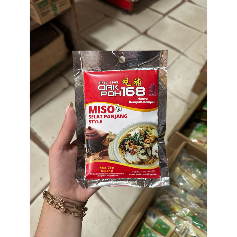 

Bumbu Miso Selat Panjang Style CIAK POH 168