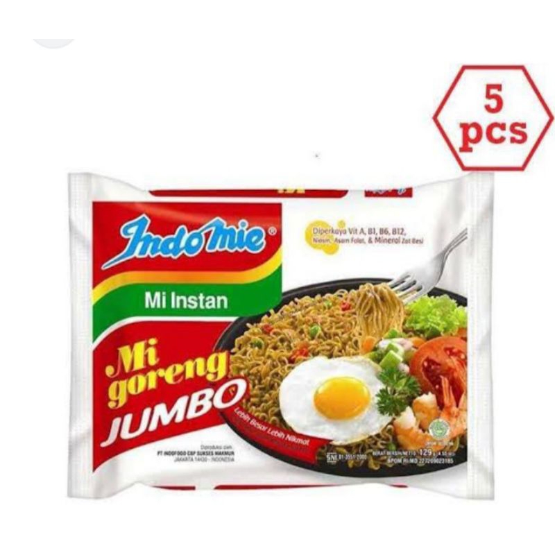 

Indomie goreng jumbo