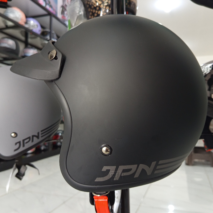 HELM JPN ARC PET BLACK DOFF ORI SNI
