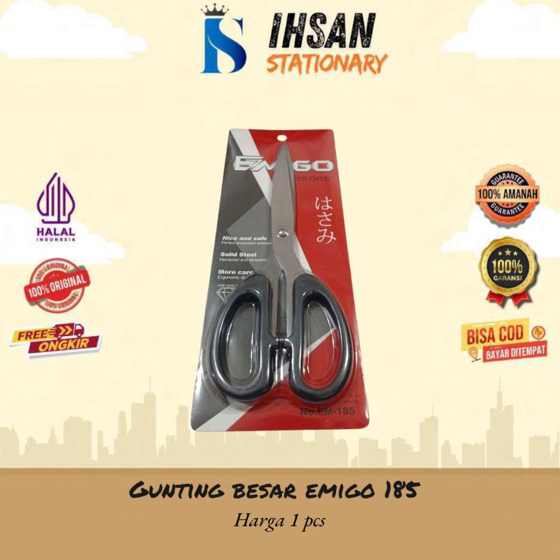 

Gunting Besar Emigo 185 BNC (1 Pcs)