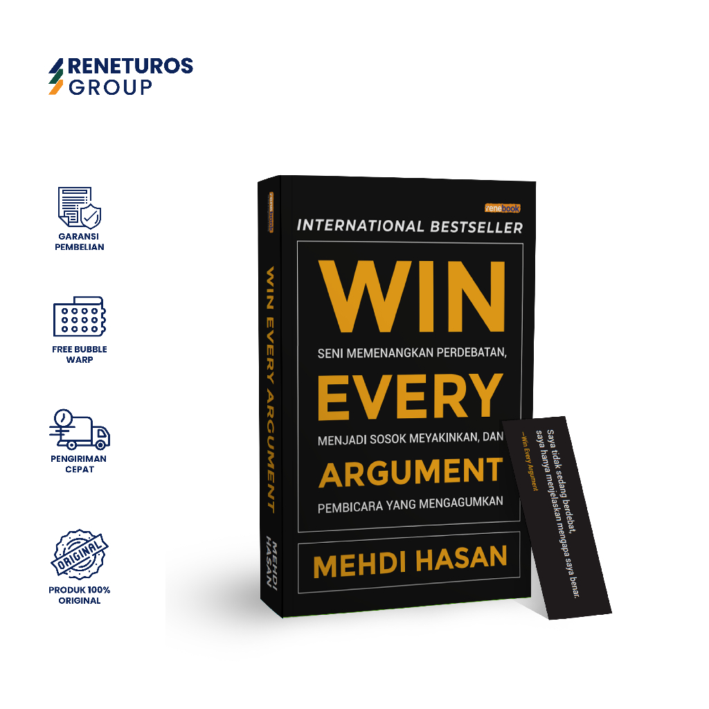 Reneturos Renebook Win Every Argument Seni Membilikan Perdebata - Mehdi Hasan