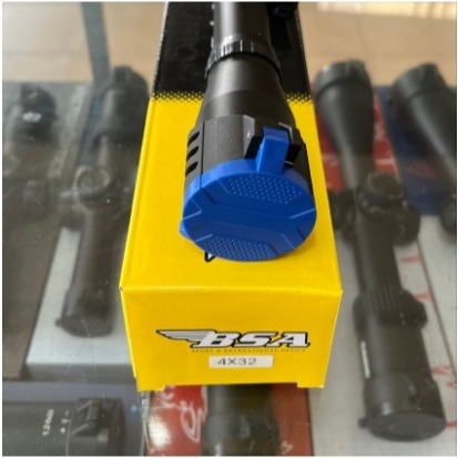 Teleskop BSA 4x32 black powder
