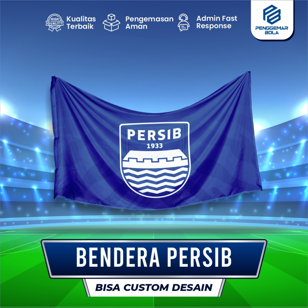 BENDERA PERSIB / KAIN PERSIB / BENDERA